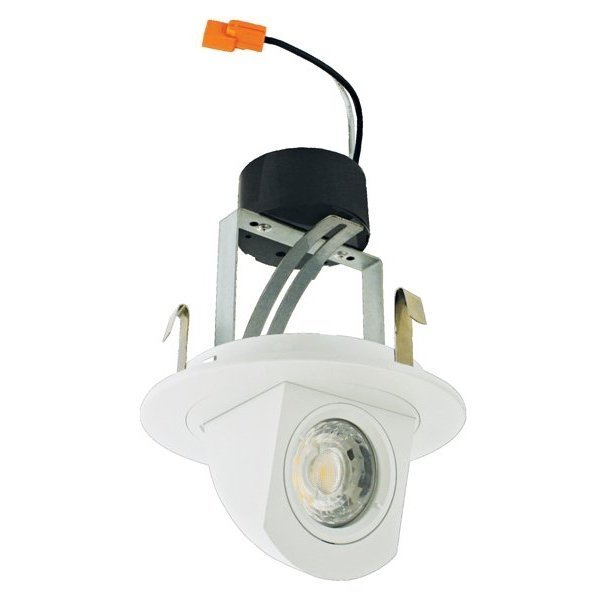 Elco Lighting 4 Round LED Adjustable Pull-Down Insert (2nd Generation)" EL49730W2